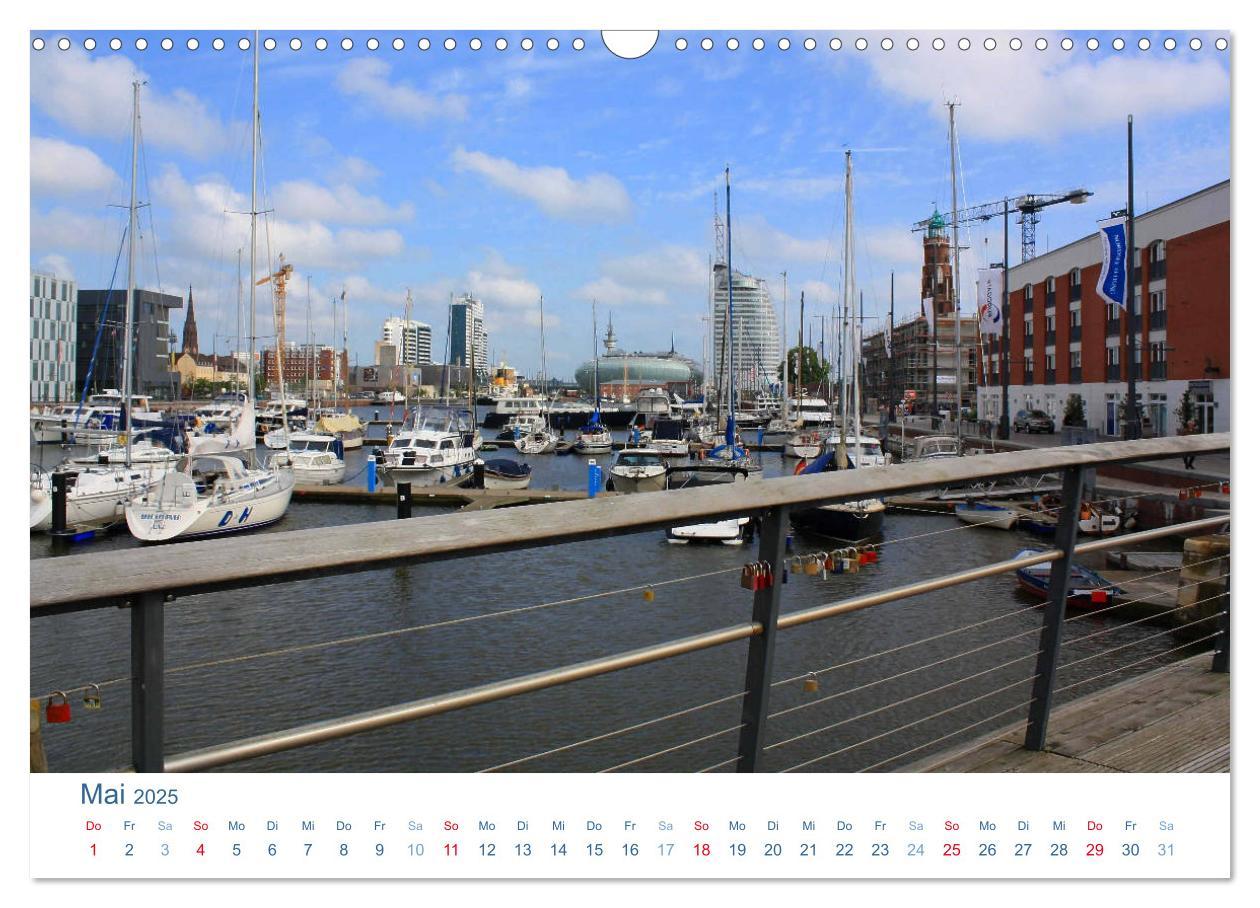 Bild: 9783435330355 | Bremerhaven 2025. Impressionen aus den Havenwelten (Wandkalender...