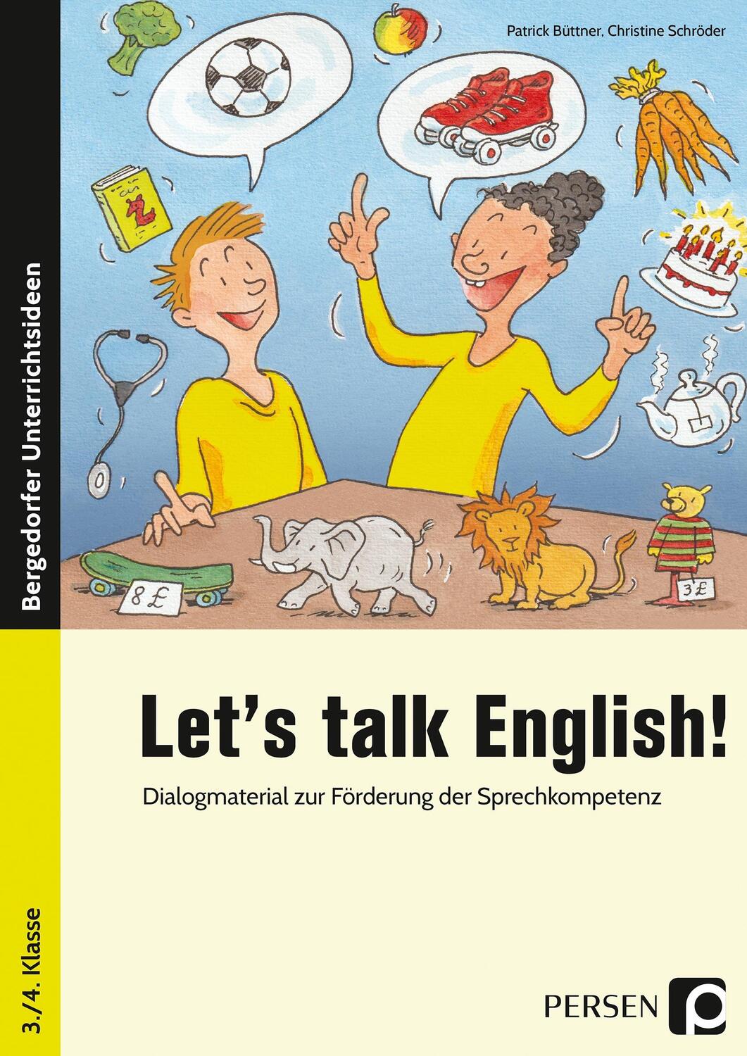 Cover: 9783403204060 | Let's talk English! | Patrick Büttner (u. a.) | Broschüre | Deutsch