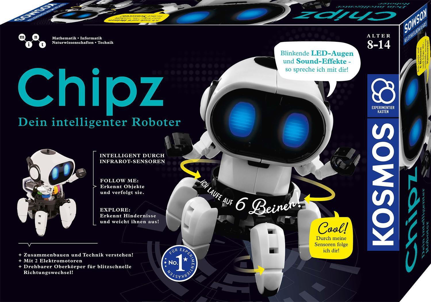 Cover: 4002051621001 | Chipz - Dein intelligenter Roboter | Experimentierkasten | Spiel