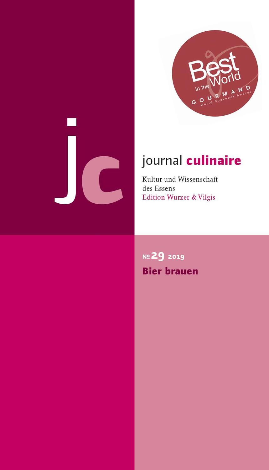 Cover: 9783941121294 | journal culinaire No. 29: Bier brauen/ "Best in the World" Gourmand...