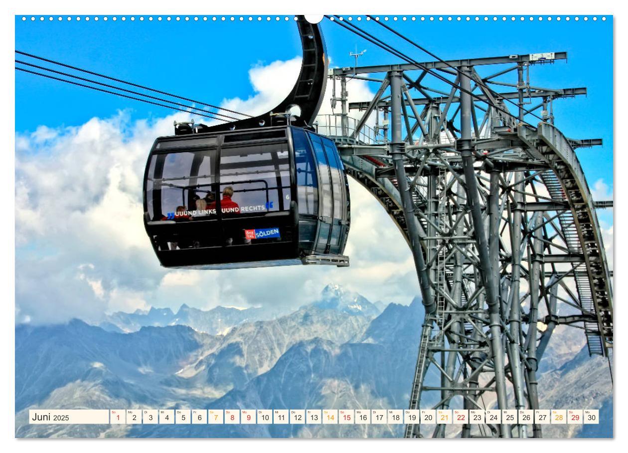 Bild: 9783435360970 | Abenteuer Seilbahn (Wandkalender 2025 DIN A2 quer), CALVENDO...