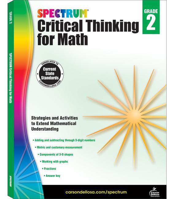 Cover: 9781483835495 | Spectrum Critical Thinking for Math, Grade 2 | Volume 44 | Taschenbuch