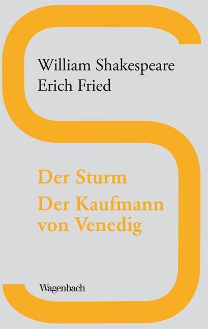 Cover: 9783803127235 | Der Sturm/Der Kaufmann von Venedig | William Shakespeare | Taschenbuch