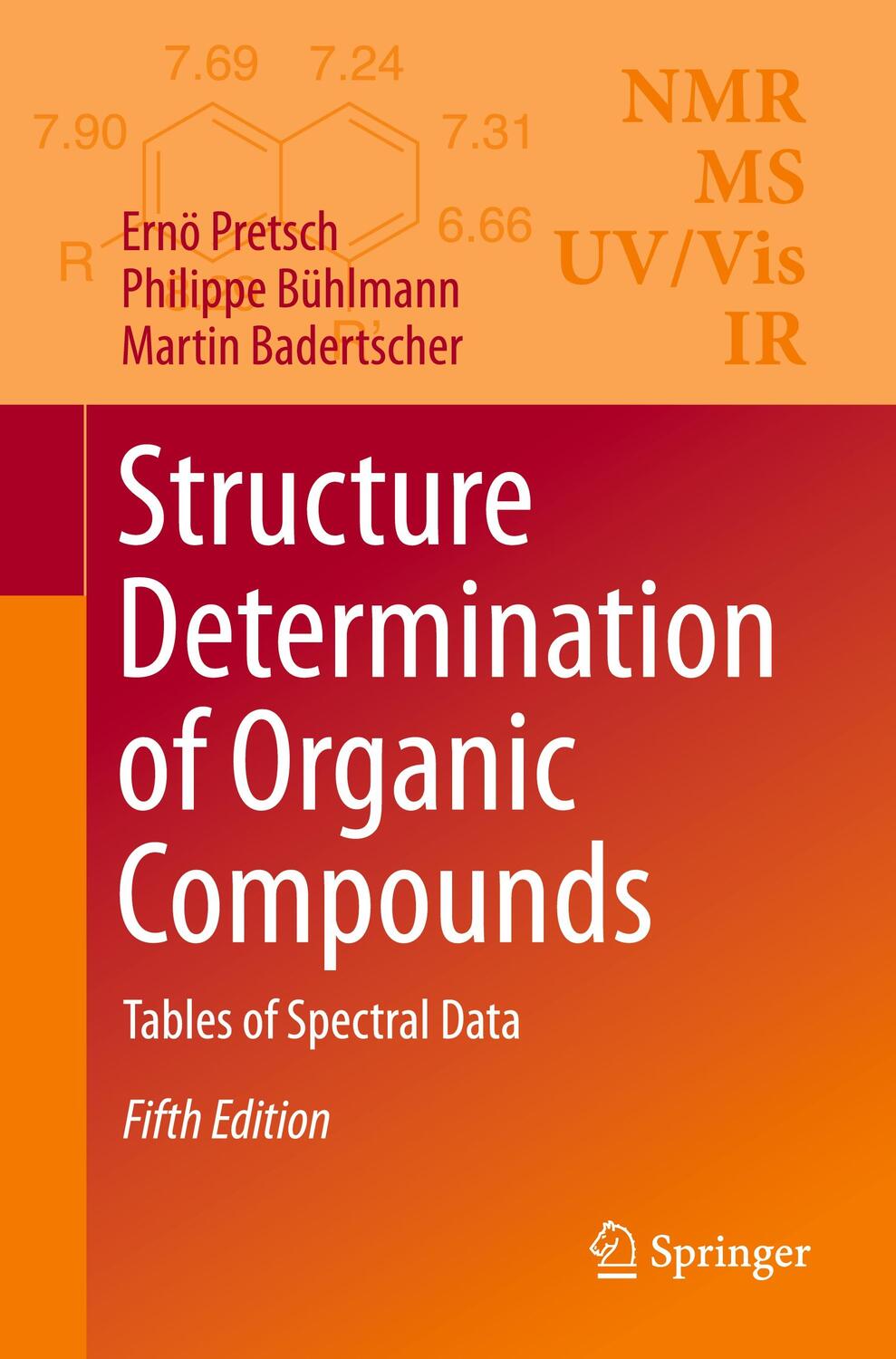 Cover: 9783662624388 | Structure Determination of Organic Compounds | Tables of Spectral Data