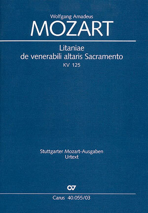 Cover: 9790007035716 | Litaniae de venerabili altaris Sacramento in B (Klavierauszug) | Buch