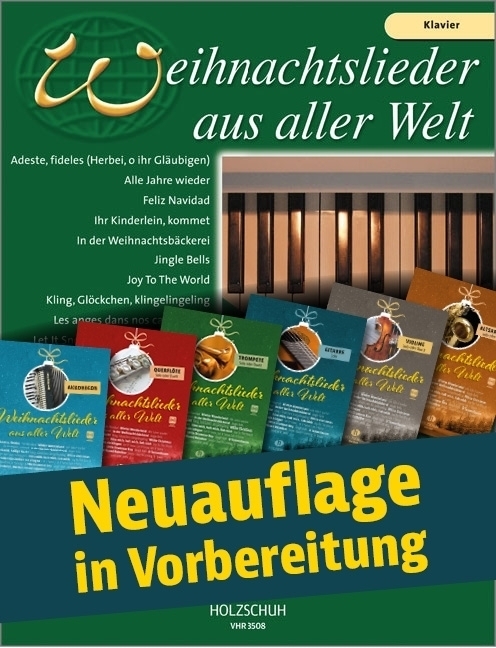Cover: 9783920470733 | Weihnachtslieder aus aller Welt - Klavier | Uwe Sieblitz | Broschüre