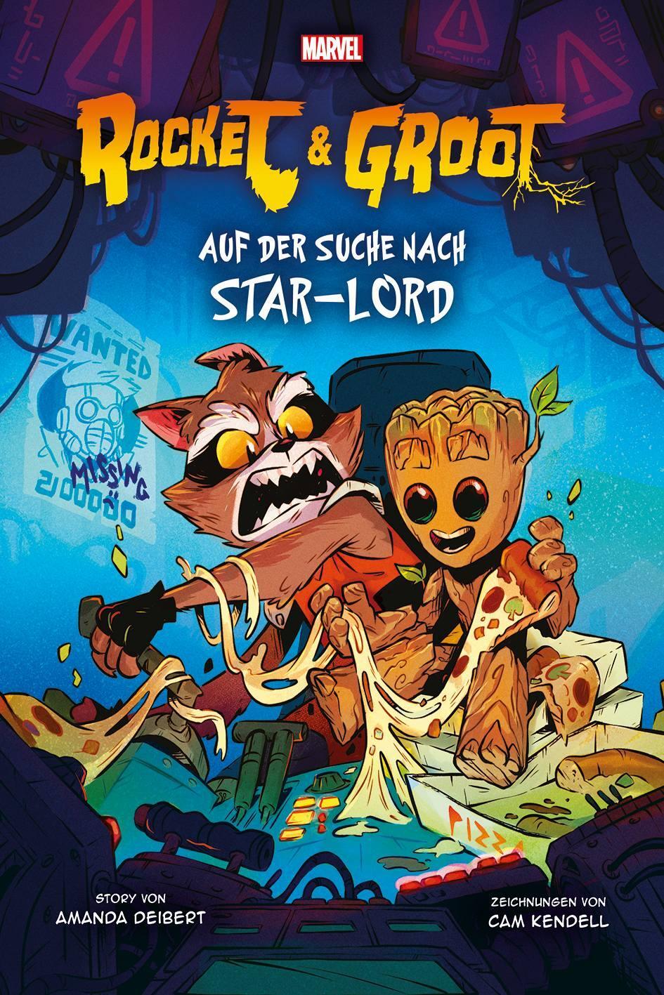 Cover: 9783741636370 | Rocket &amp; Groot: Auf der Suche nach Star-Lord | Amanda Deibert (u. a.)