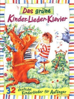 Cover: 9790200415735 | Grüne Kinder-Lieder-Klavier | Breitkopf & Härtel | EAN 9790200415735