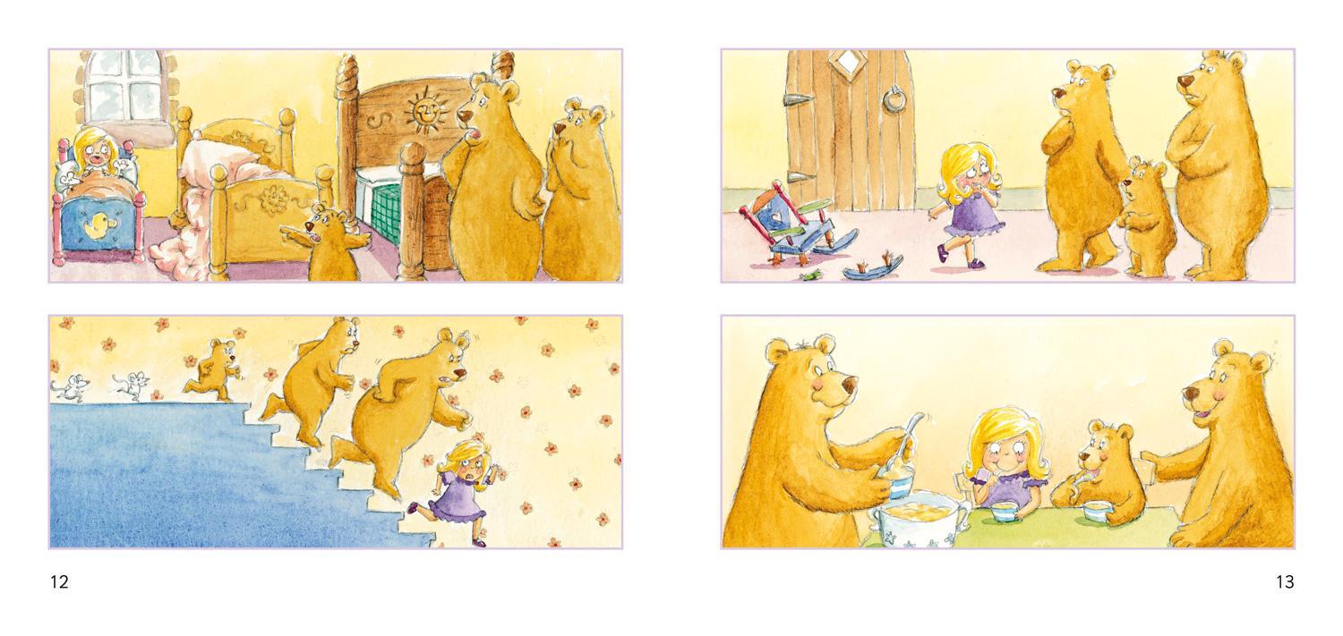 Bild: 9780007185313 | Goldilocks and the Three Bears | Band 00/Lilac | Barbara Mitchelhill