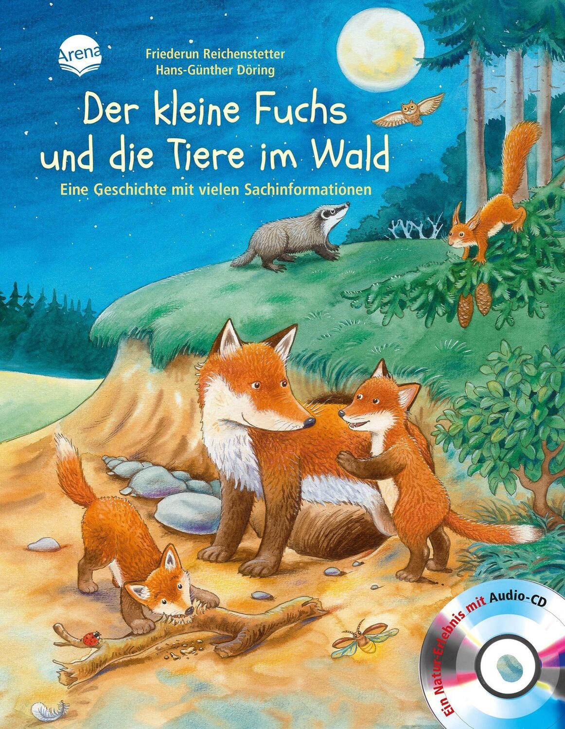 Cover: 9783401091969 | Der kleine Fuchs und die Tiere im Wald | Friederun Reichenstetter