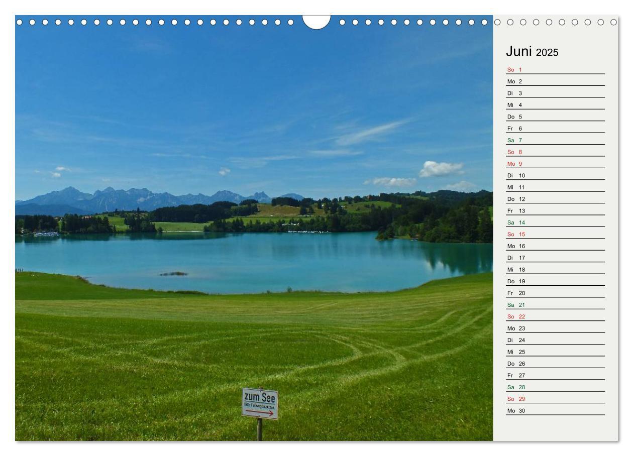 Bild: 9783435668151 | Schwangauer Momente (Wandkalender 2025 DIN A3 quer), CALVENDO...