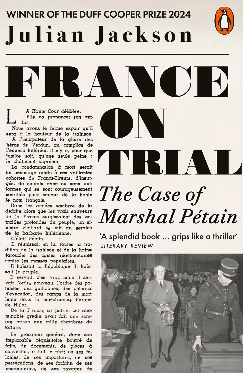 Cover: 9780141993096 | France on Trial | The Case of Marshal Petain | Julian Jackson | Buch