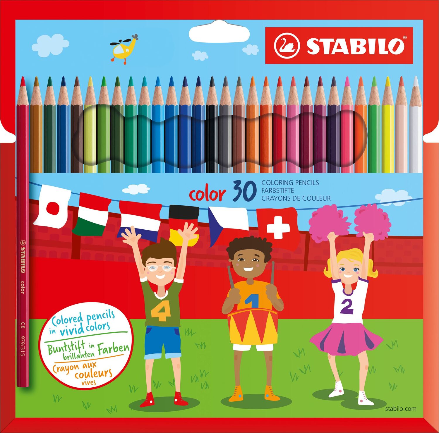 Cover: 4006381483810 | STABILO Buntstifte color 30er Set | STABILO Color | 1930/77-01 | 2019