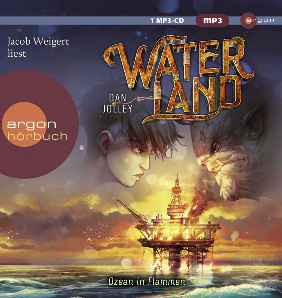 Cover: 9783839842591 | Waterland - Ozean in Flammen, 1 Audio-CD, 1 MP3 | Dan Jolley | CD