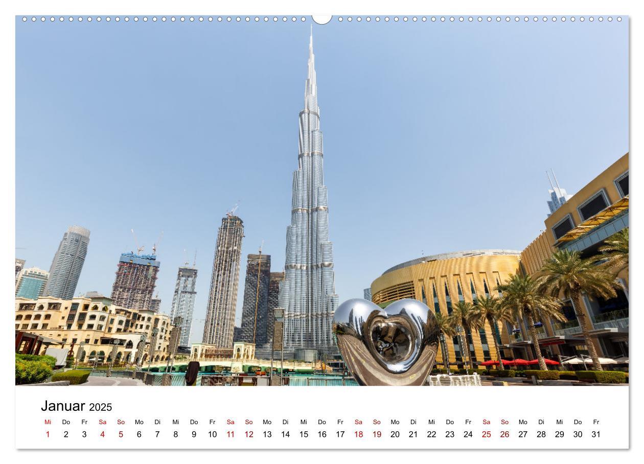 Bild: 9783435042906 | Weltstadt Dubai (Wandkalender 2025 DIN A2 quer), CALVENDO...