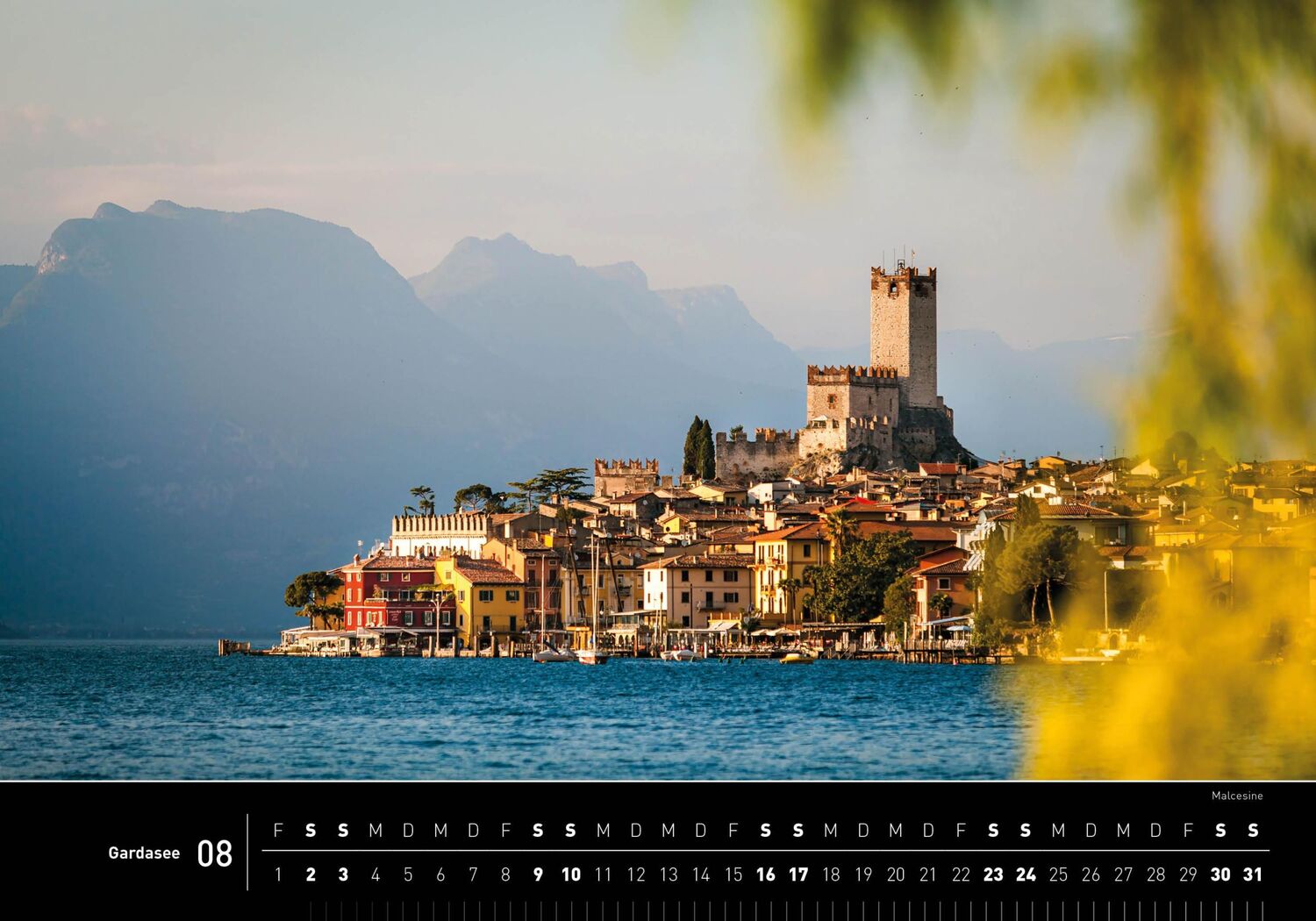 Bild: 9783968555171 | 360° Gardasee Premiumkalender 2025 | Alexander Pichler | Kalender