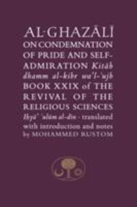 Cover: 9781911141136 | Al-Ghazali on the Condemnation of Pride and Self-Admiration | Buch