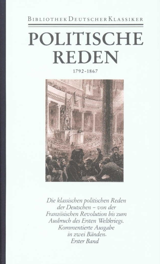 Cover: 9783618668404 | Politische Reden. Tl.1 | 1792-1867 | Peter Wende | Buch | Dünndr.