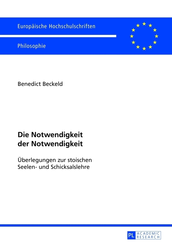 Cover: 9783631629703 | Die Notwendigkeit der Notwendigkeit | Benedict Beckeld | Taschenbuch