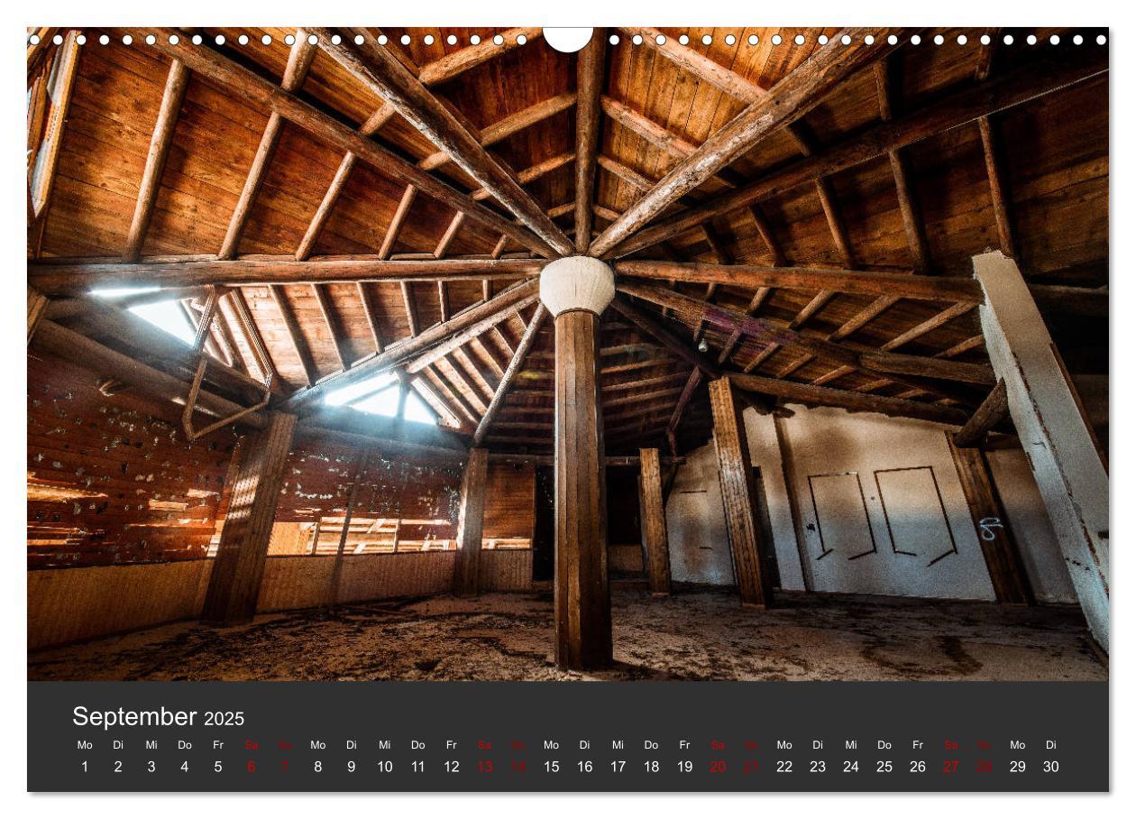 Bild: 9783435217434 | Verlassene Orte - Ein Lost Places Kalender (Wandkalender 2025 DIN...