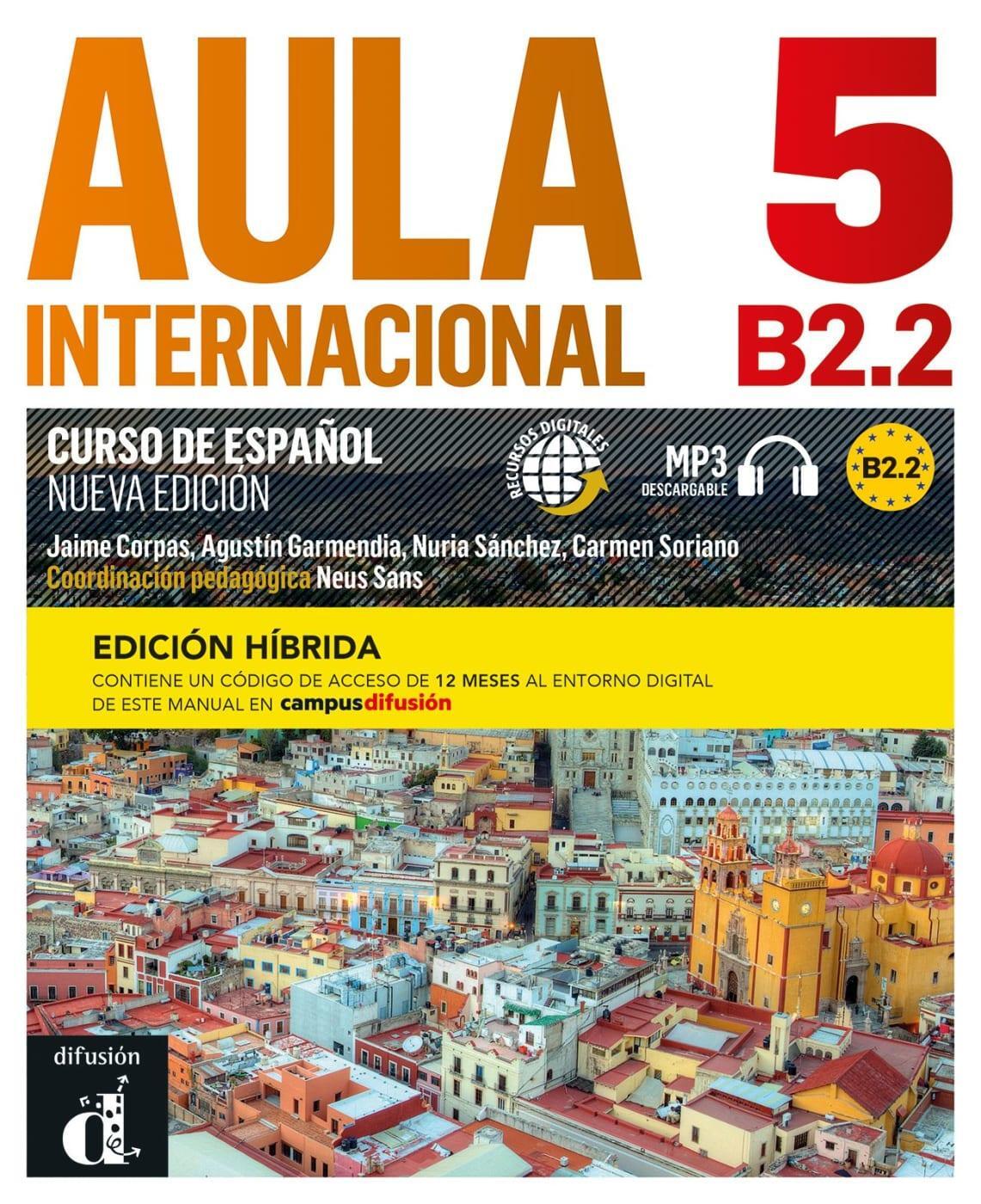 Cover: 9783125158467 | Aula internacional nueva edición 5 B2.2 - Edición híbrida | Buch