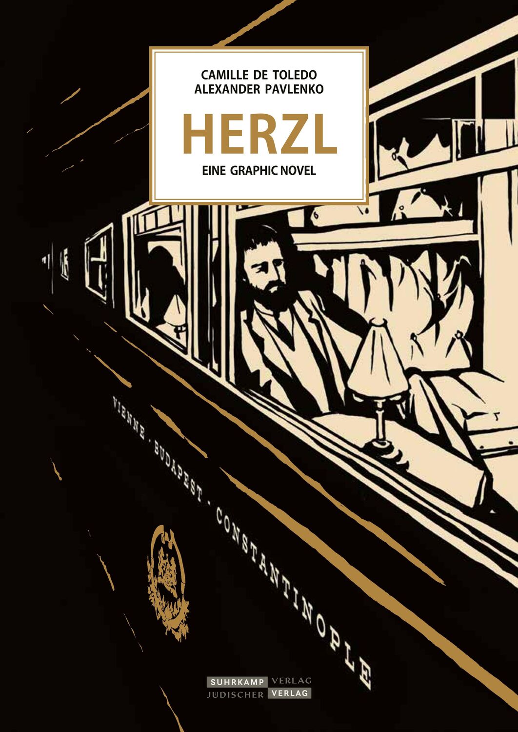 Cover: 9783633543014 | Herzl - Eine europäische Geschichte | Graphic Novel | Toledo (u. a.)