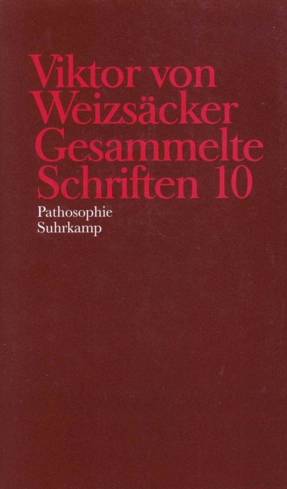 Cover: 9783518578018 | Pathosophie | Viktor von Weizsäcker (u. a.) | Buch | Suhrkamp