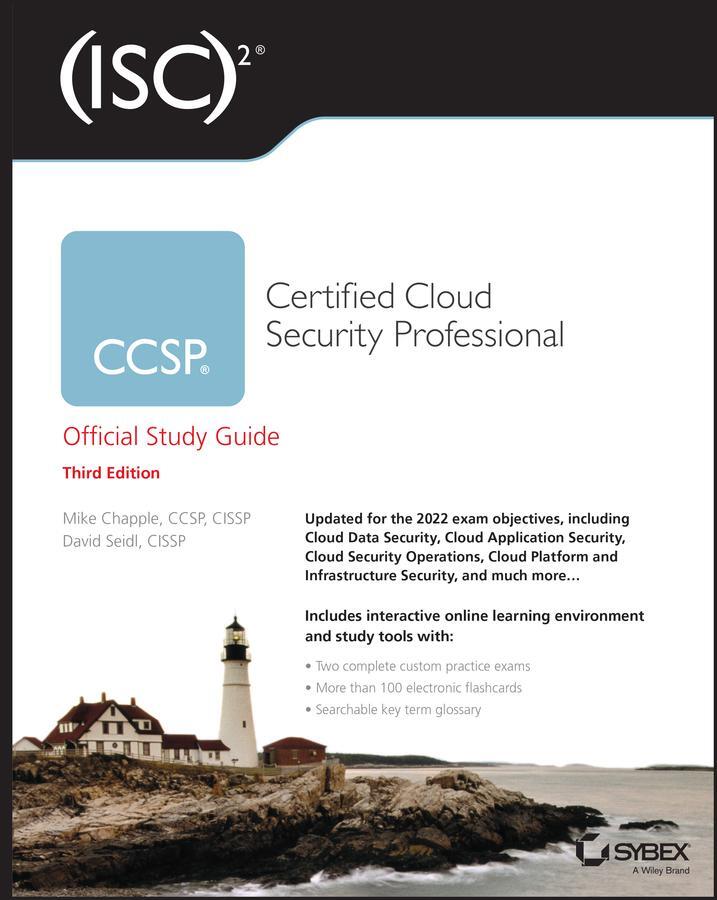 Cover: 9781119909378 | (ISC)2 CCSP Certified Cloud Security Professional Official Study Guide