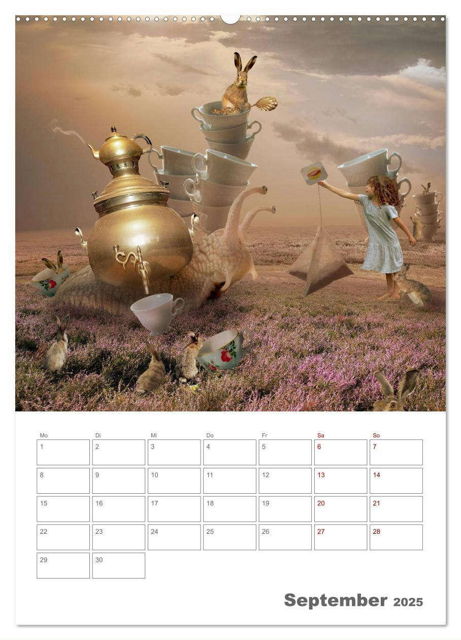 Bild: 9783435952083 | Surrealistische Reisen (Wandkalender 2025 DIN A2 hoch), CALVENDO...