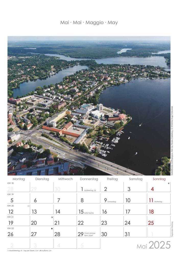 Bild: 4251732341176 | Alpha Edition - Berlin &amp; Brandenburg 2025 Bildkalender, 23,7x34cm,...