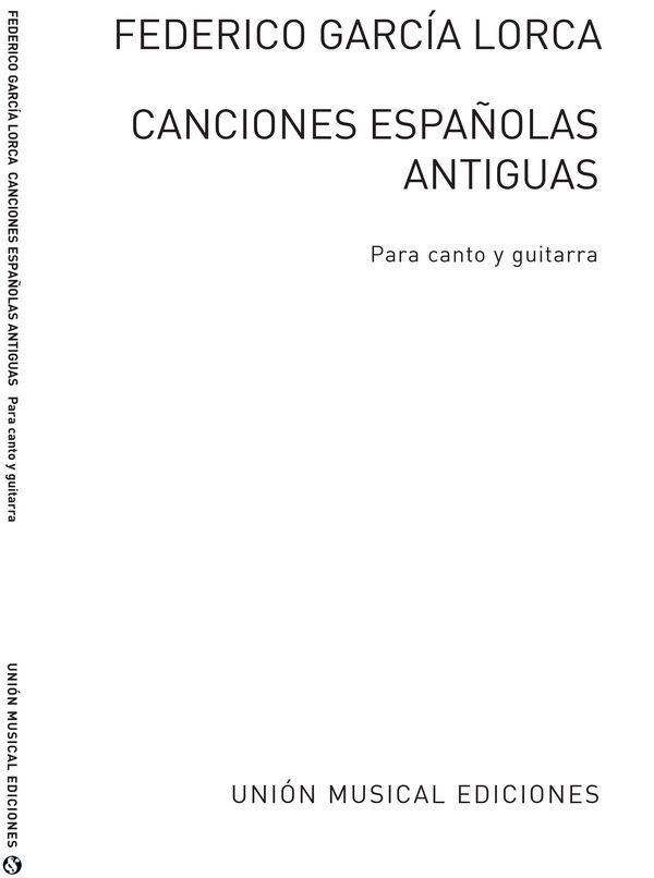 Cover: 5020679239100 | Canciones Espanolas Antiguas (Voice And Guitar) | Lorca | Buch | 2004