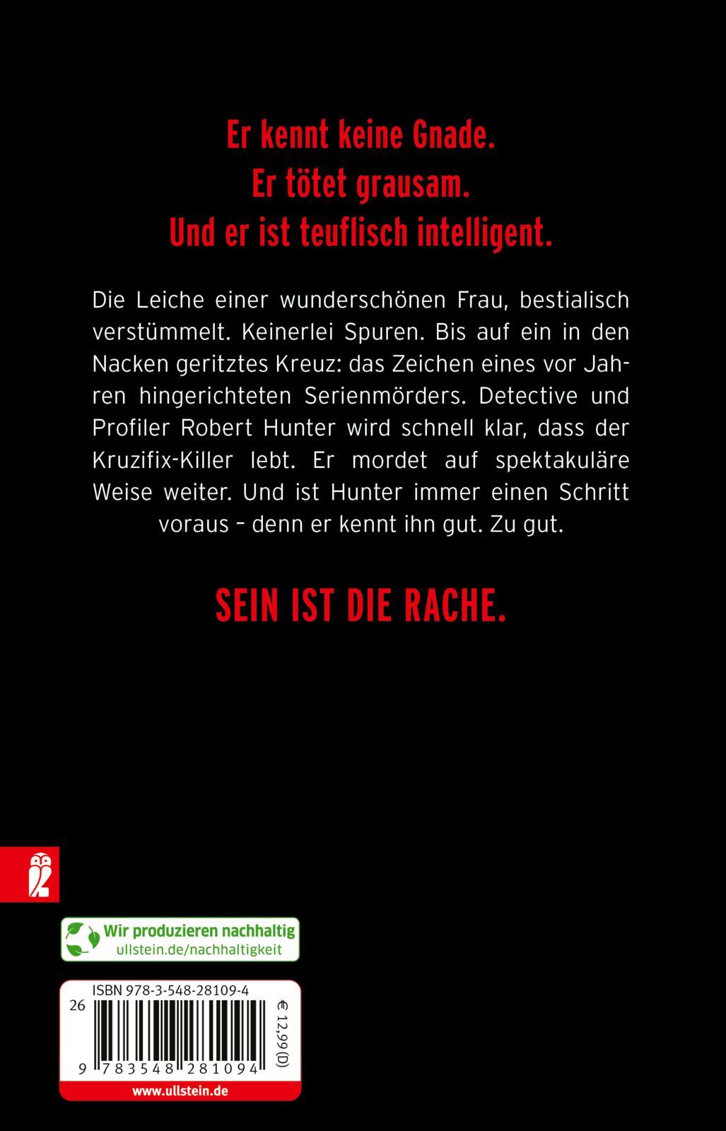 Rückseite: 9783548281094 | Der Kruzifix-Killer | Chris Carter | Taschenbuch | 479 S. | Deutsch