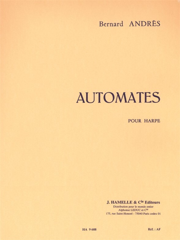 Cover: 9790230796088 | Automates | 12 Pieces en forme de Danses Anciennes | Alphonse Leduc