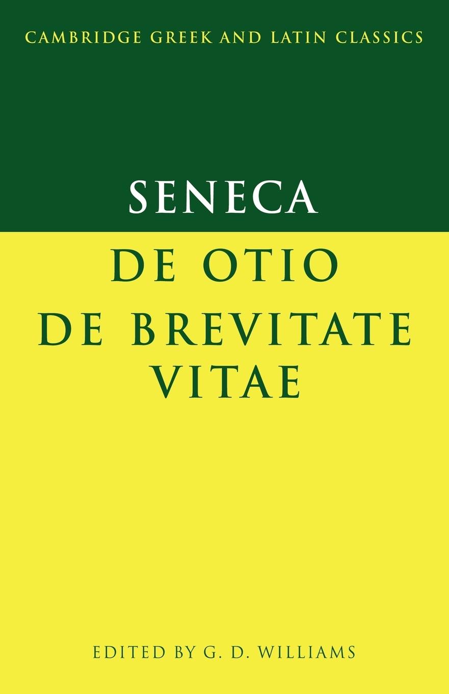 Cover: 9780521588065 | Seneca | de Otio; de Brevitate Vitae | Seneca | Taschenbuch | Englisch