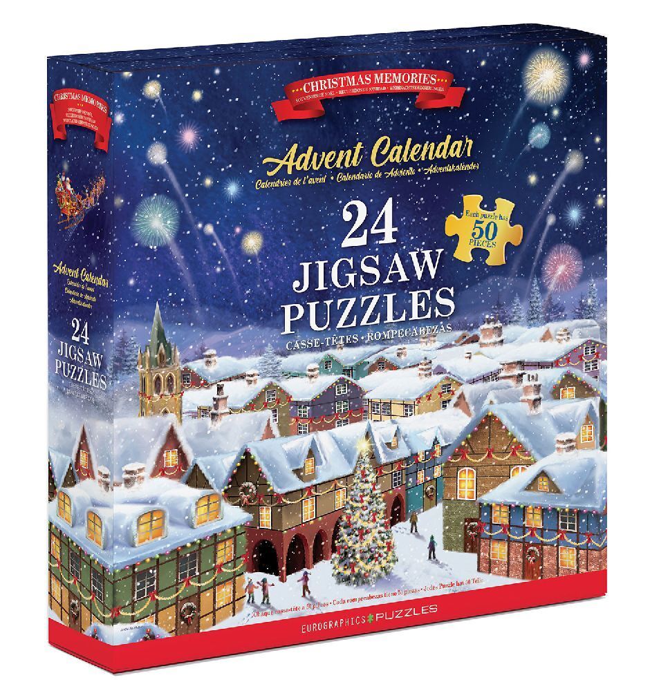 Cover: 628136658065 | Puzzle Adventskalender - Christmas Donuts | Spiel | 9924-5806 | 2024