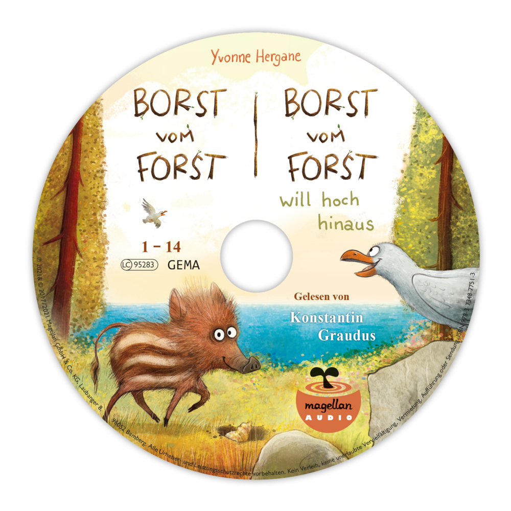 Bild: 9783734877513 | Borst vom Forst (Audio-CD), 1 Audio-CD | Yvonne Hergane | Audio-CD