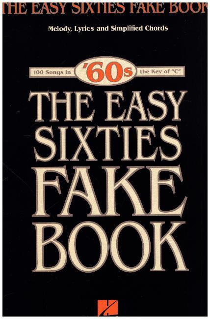 Cover: 73999634136 | The Easy Sixties Fake Book | Buch | 208 S. | Englisch | 2018