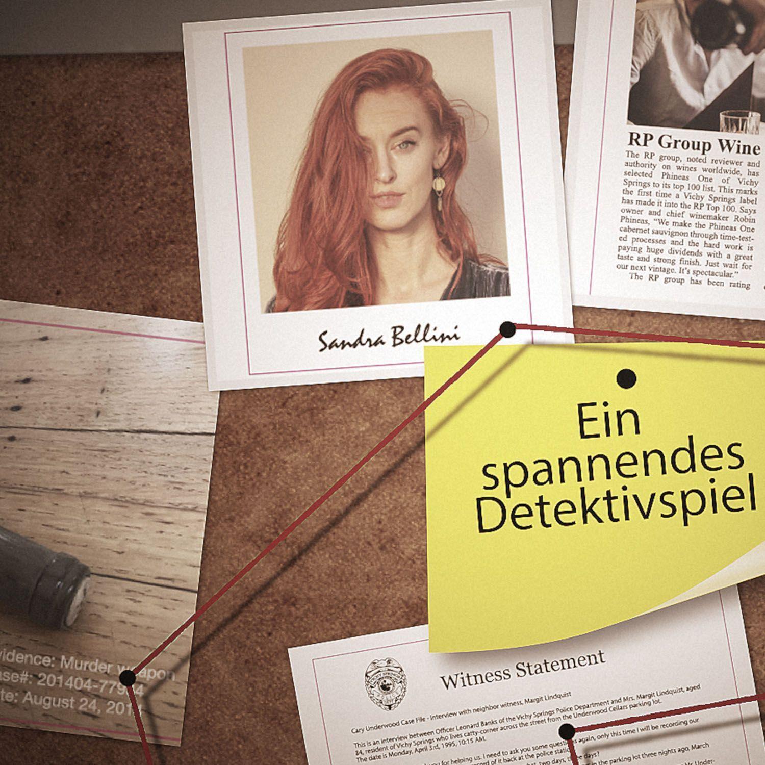Bild: 4002051682163 | Murder Mystery Case File - Der Tote im Weinkeller | Spiel | Deutsch