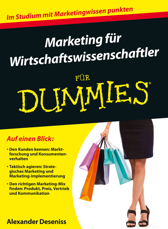Cover: 9783527709755 | Marketing für Wirtschaftswissenschaftler für Dummies | Deseniss | Buch