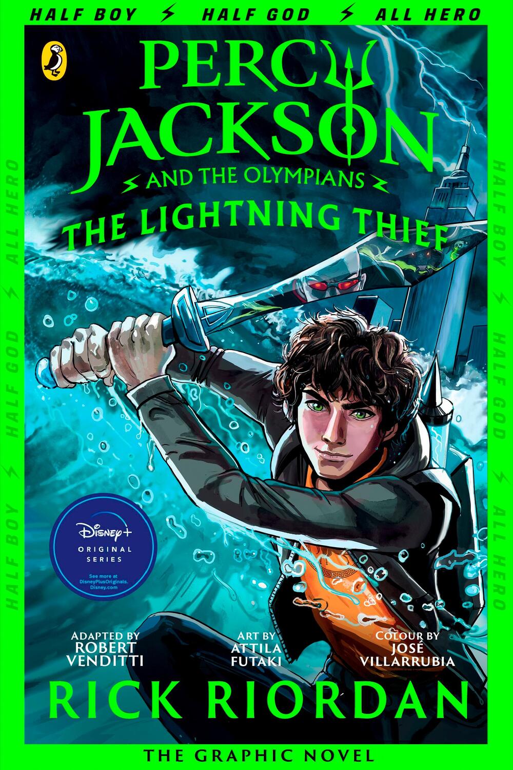 Cover: 9780141335391 | Percy Jackson and the Lightning Thief - The Graphic Novel (Book 1...