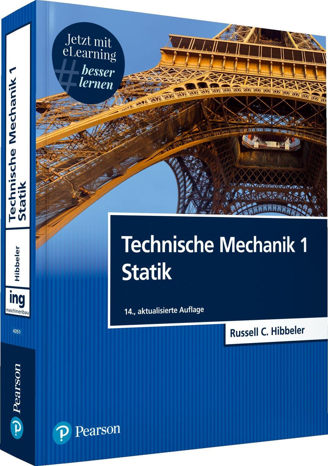 Cover: 9783868943511 | Technische Mechanik 1 Statik | Russell C. Hibbeler | Bundle | Deutsch