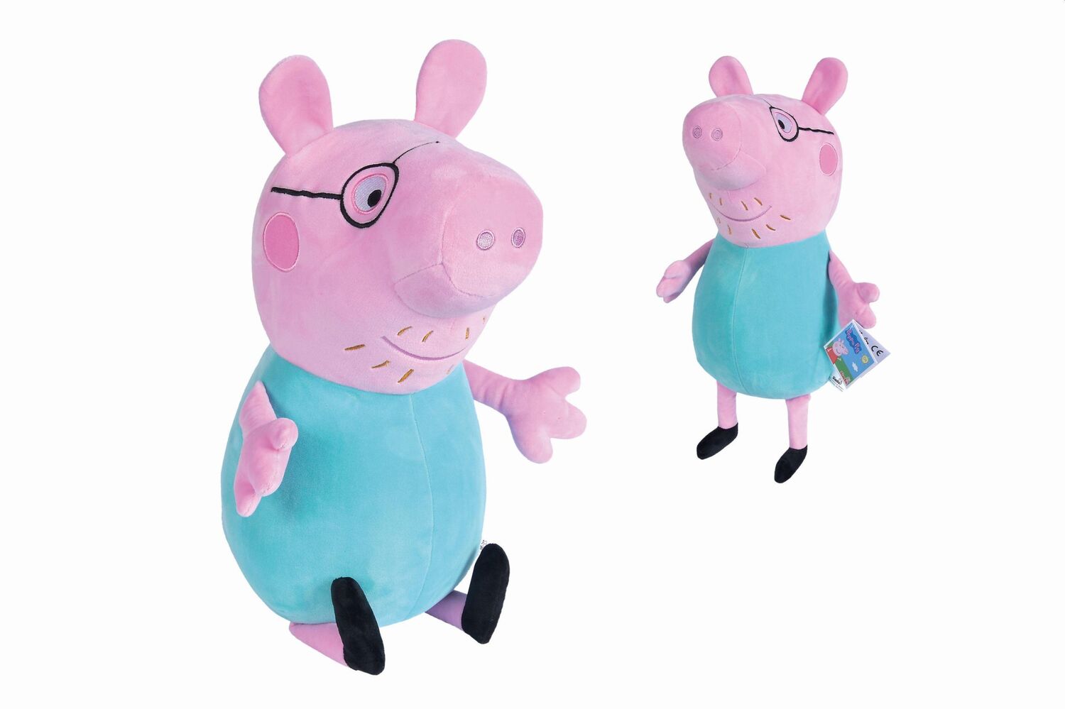 Cover: 4006592057664 | Peppa Pig Plüsch Papa Wutz, 37cm | Stück | Peppa Pig | 109261005