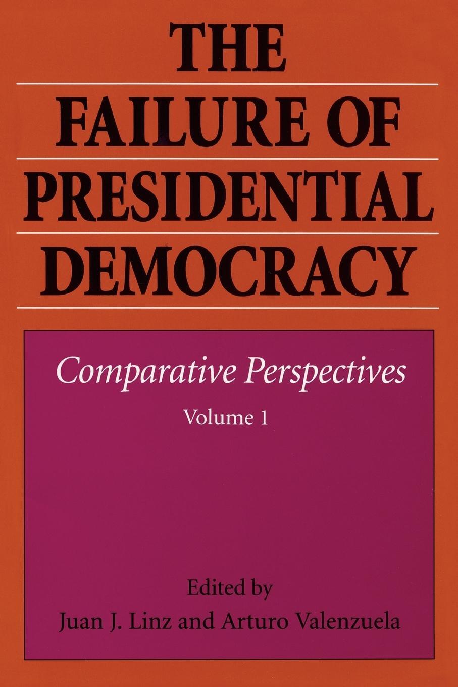 Cover: 9780801846403 | The Failure of Presidential Democracy | Arturo Valenzuela | Buch