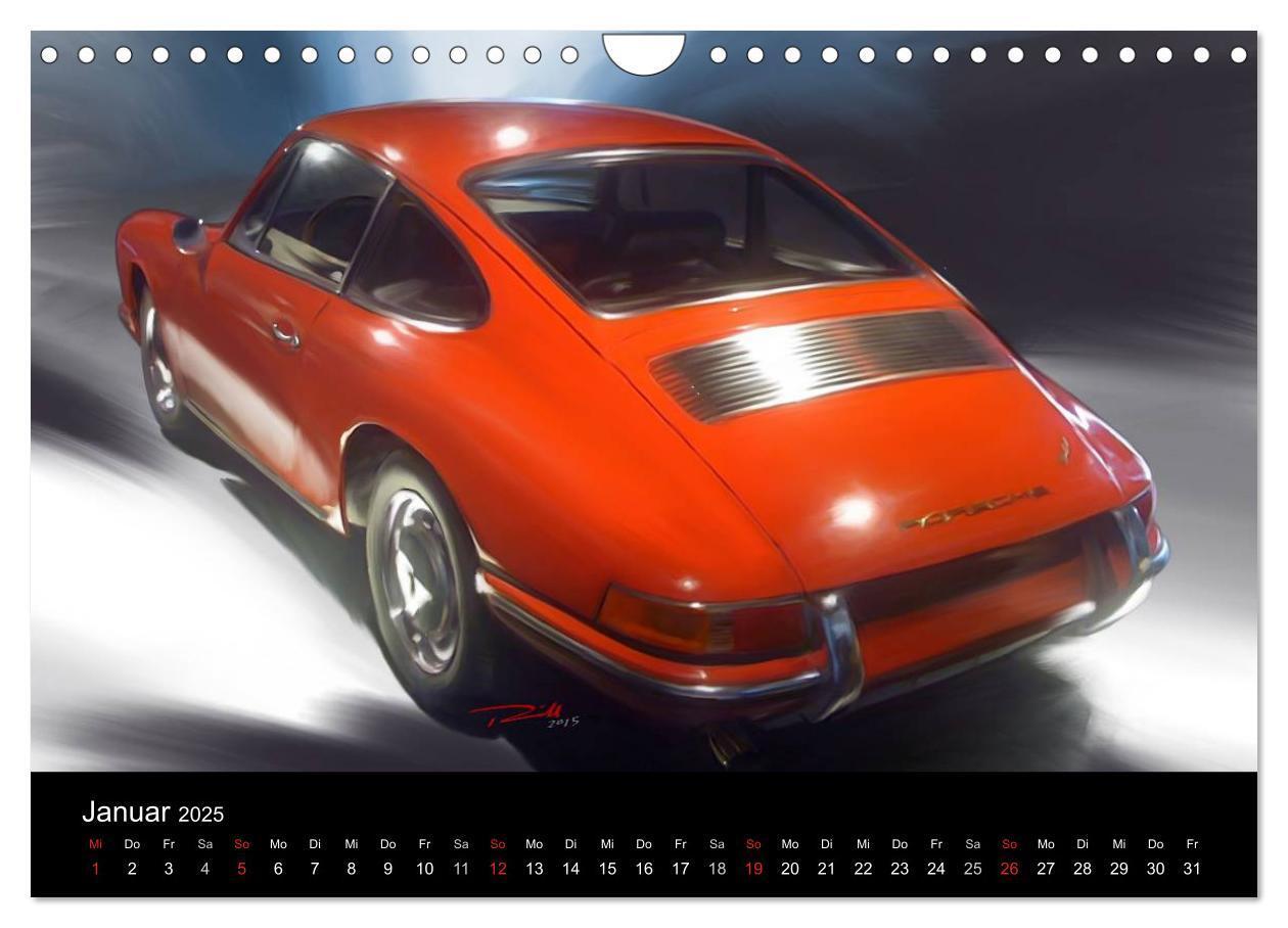 Bild: 9783435499052 | Porsche inspired Artwork by Reinhold Art´s (Wandkalender 2025 DIN...