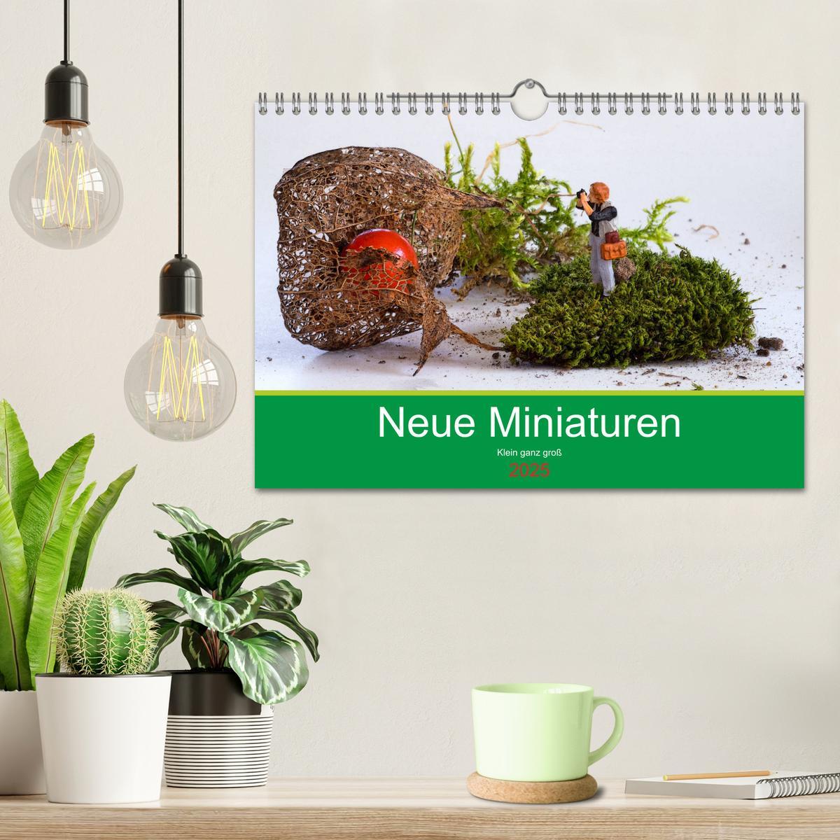 Bild: 9783435139125 | Neue Miniaturen - Klein ganz groß 2.0 (Wandkalender 2025 DIN A4...