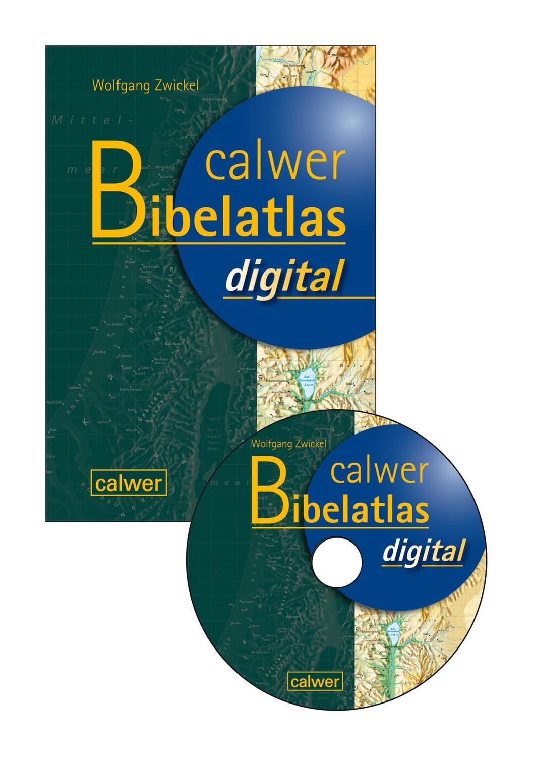 Cover: 9783766843760 | Calwer Bibelatlas digital | Wolfgang Zwickel | CD-ROM | Deutsch | 2016