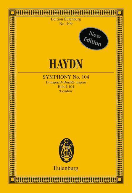 Cover: 9783795766986 | Sinfonie Nr. 104 D-Dur,'Salomon' | Joseph Haydn | Buch | 136 S. | 1994