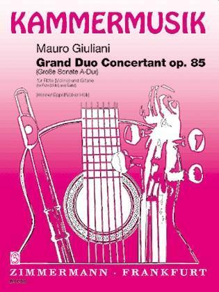 Cover: 9790010317304 | Grand Duo Concertant | Broschüre | (Rückendrahtheftung) | 36 S. | 1998