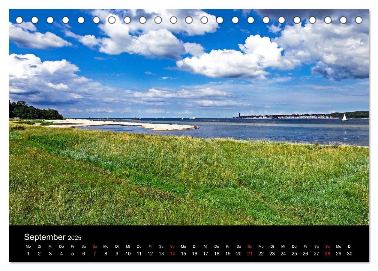 Bild: 9783435492053 | Malerische Kieler Förde (Tischkalender 2025 DIN A5 quer), CALVENDO...