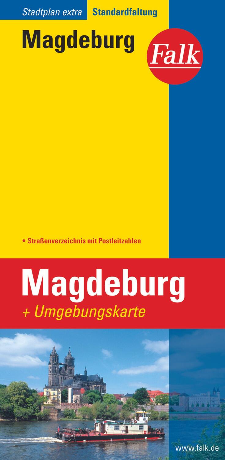 Cover: 9783827924506 | Falk Stadtplan Extra Standardfaltung Magdeburg 1:20 000 | (Land-)Karte